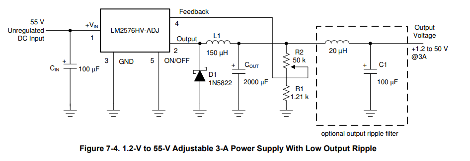 1.2-V to 55-V Adjustable 3-A Power Supply With Low Output Ripple.png